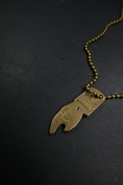 Hysteric Glamour Pointer Necklace