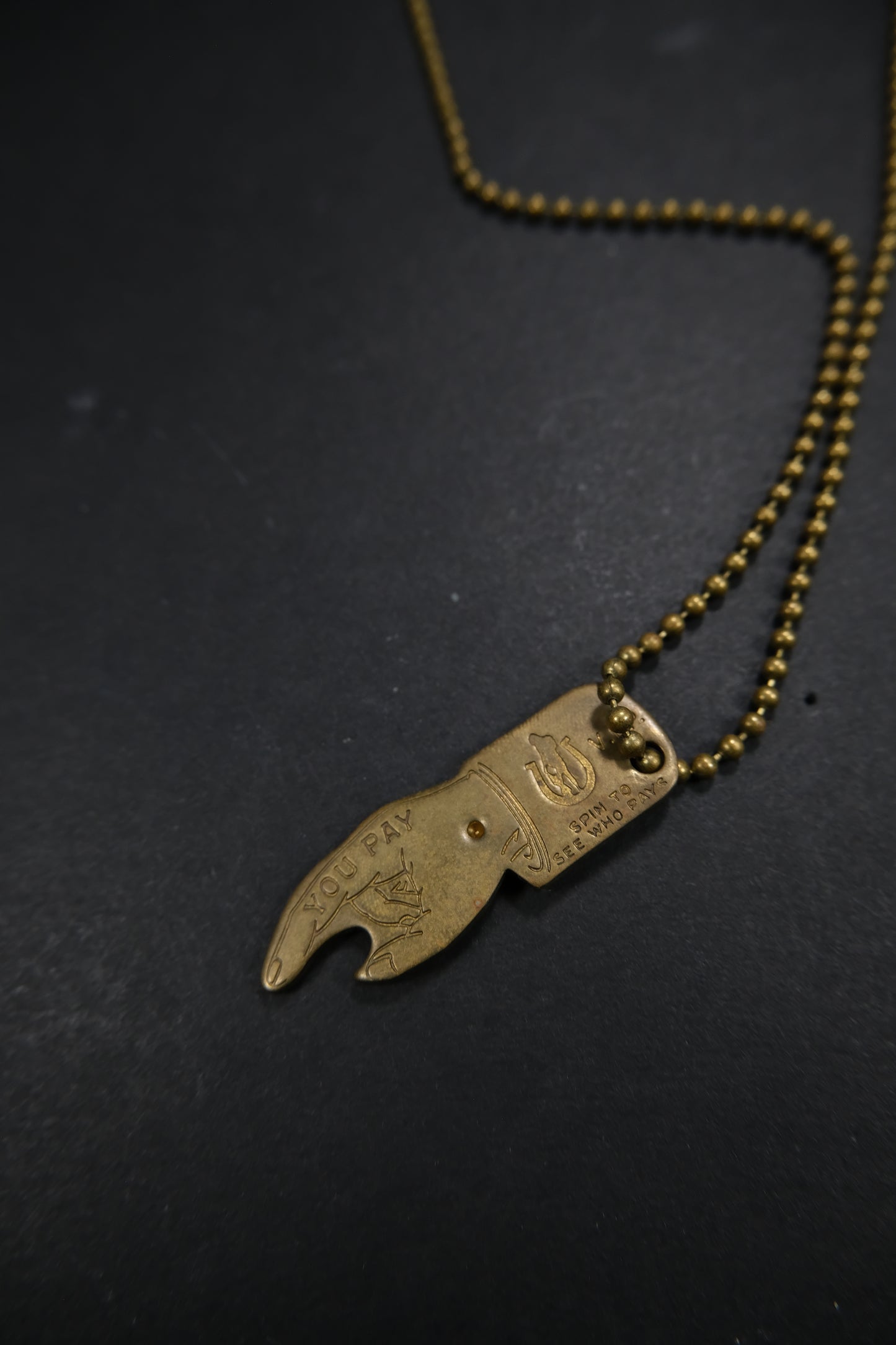 Hysteric Glamour Pointer Necklace