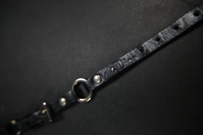 Dior Bondage Leather Bracelet