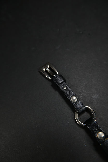 Dior Bondage Leather Bracelet