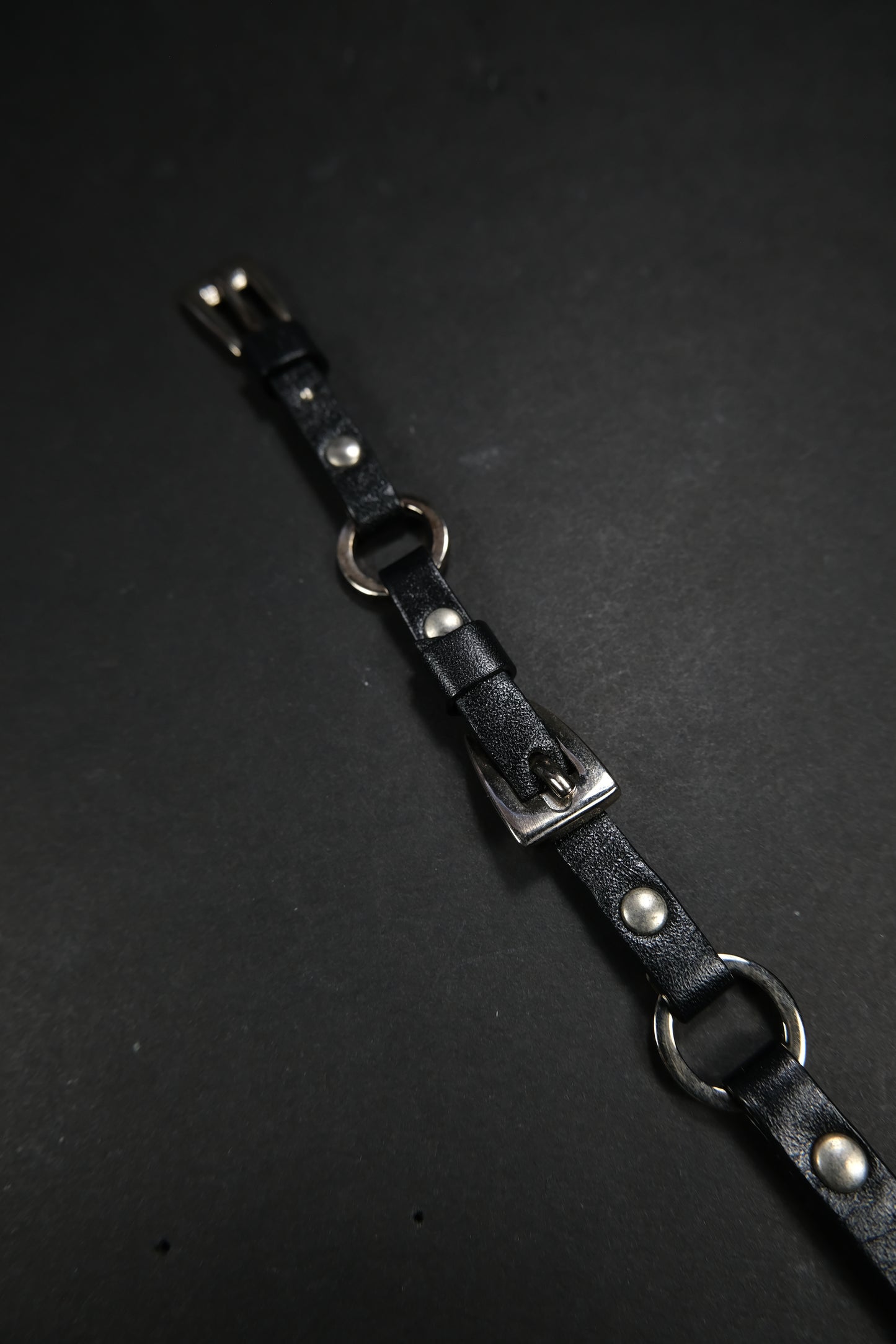 Dior Bondage Leather Bracelet