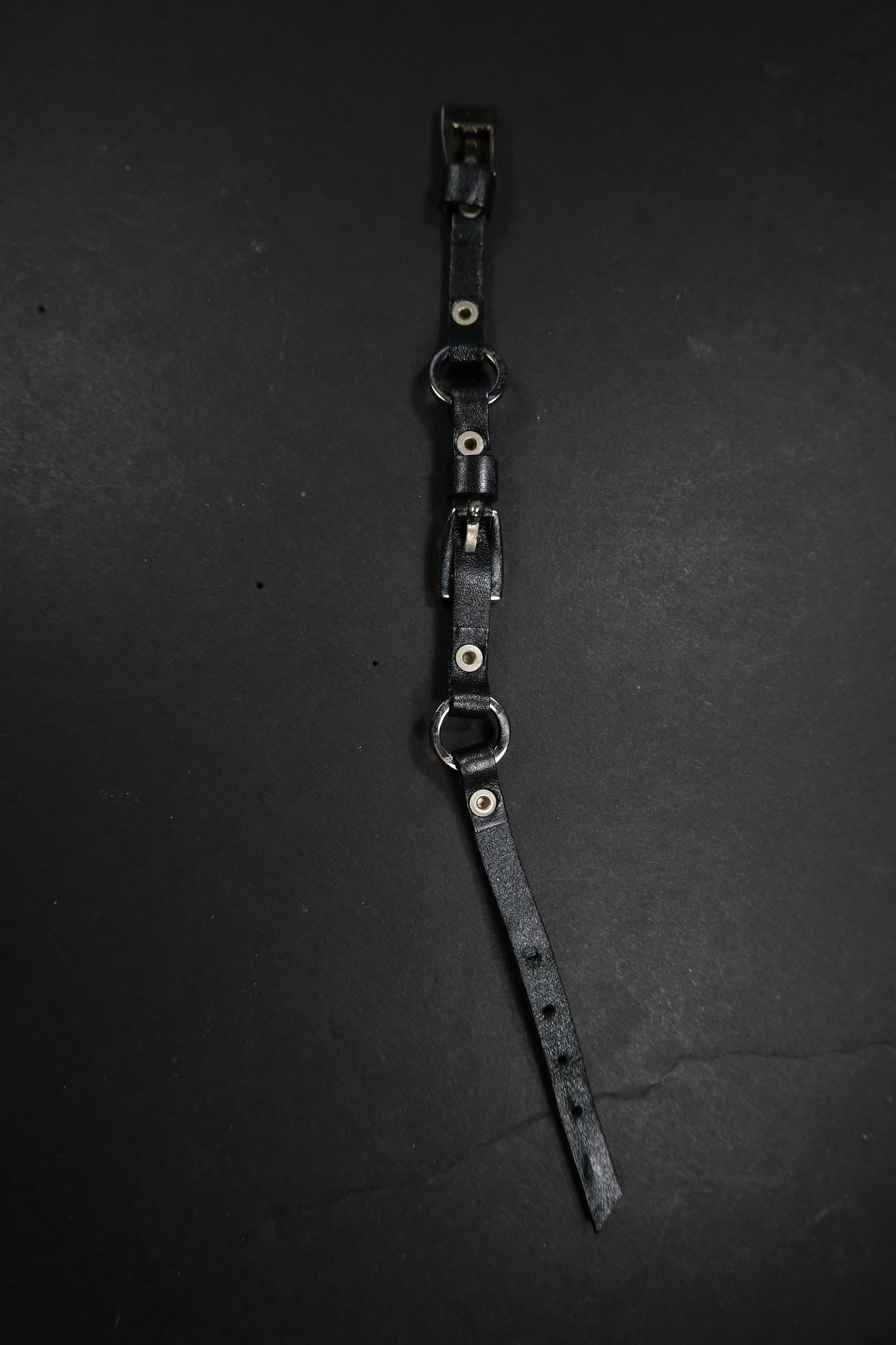 Dior Bondage Leather Bracelet