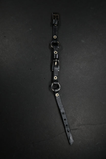 Dior Bondage Leather Bracelet