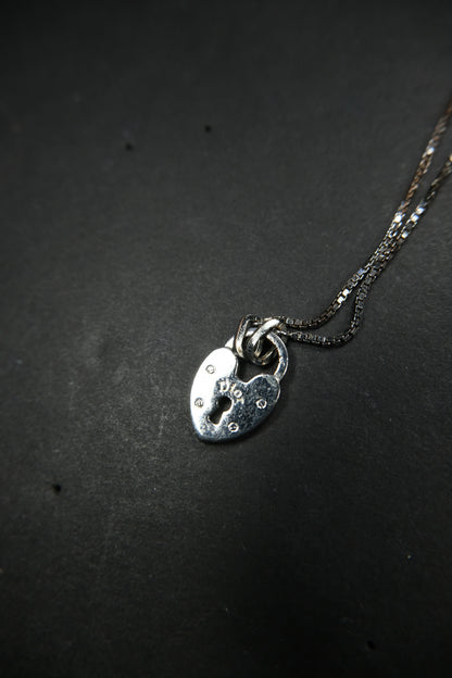 Dior Locked Heart Necklace