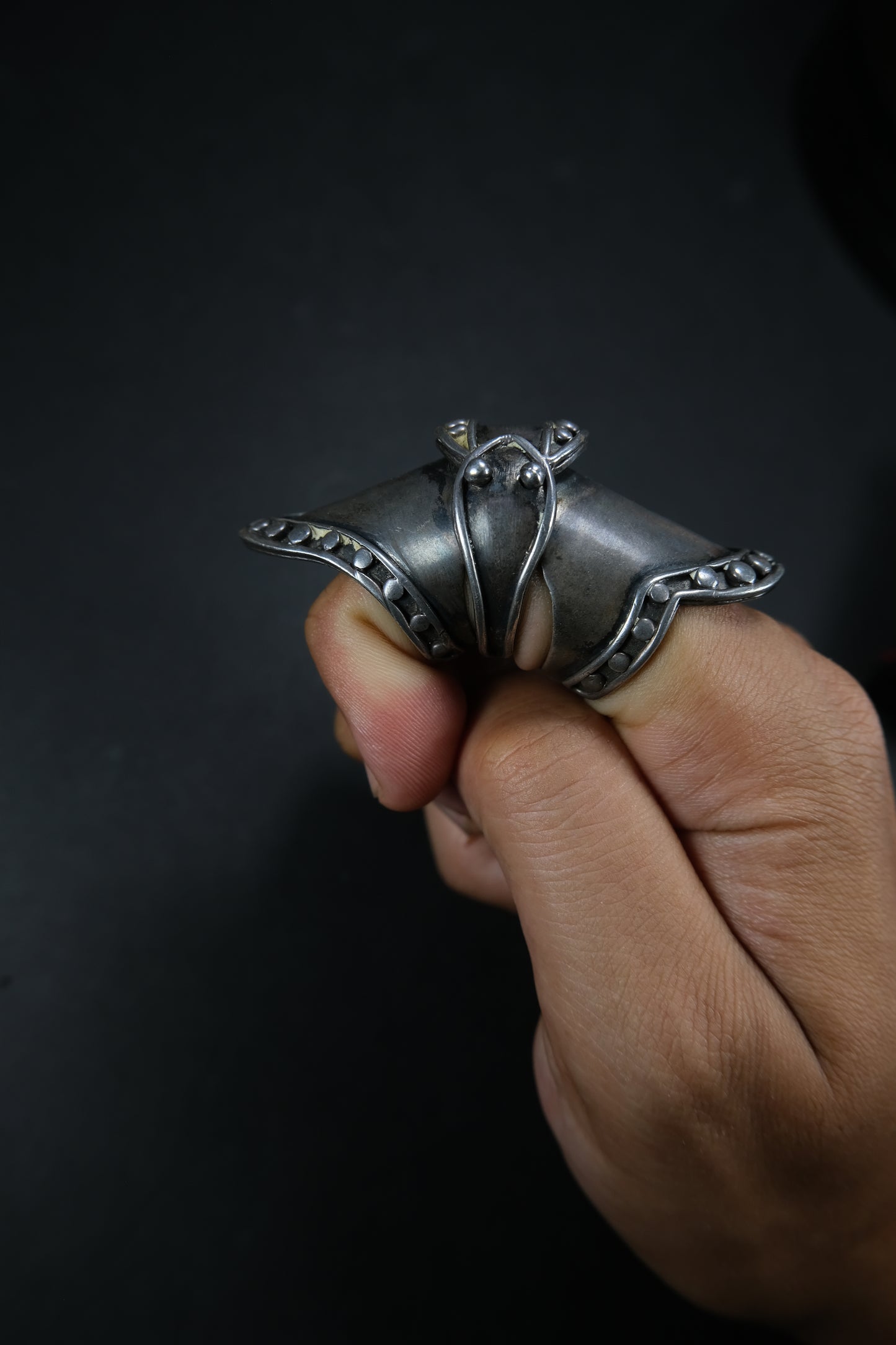 1970s Armour Ring