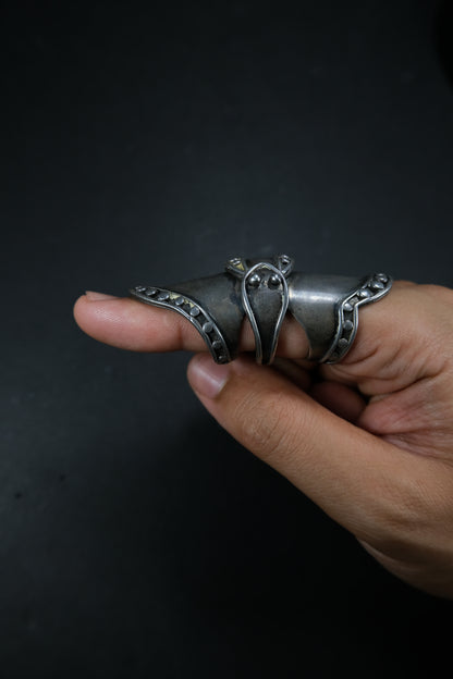 1970s Armour Ring