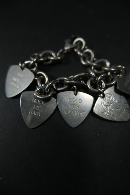 Hysteric Glamour Guitar Pick Bracelet