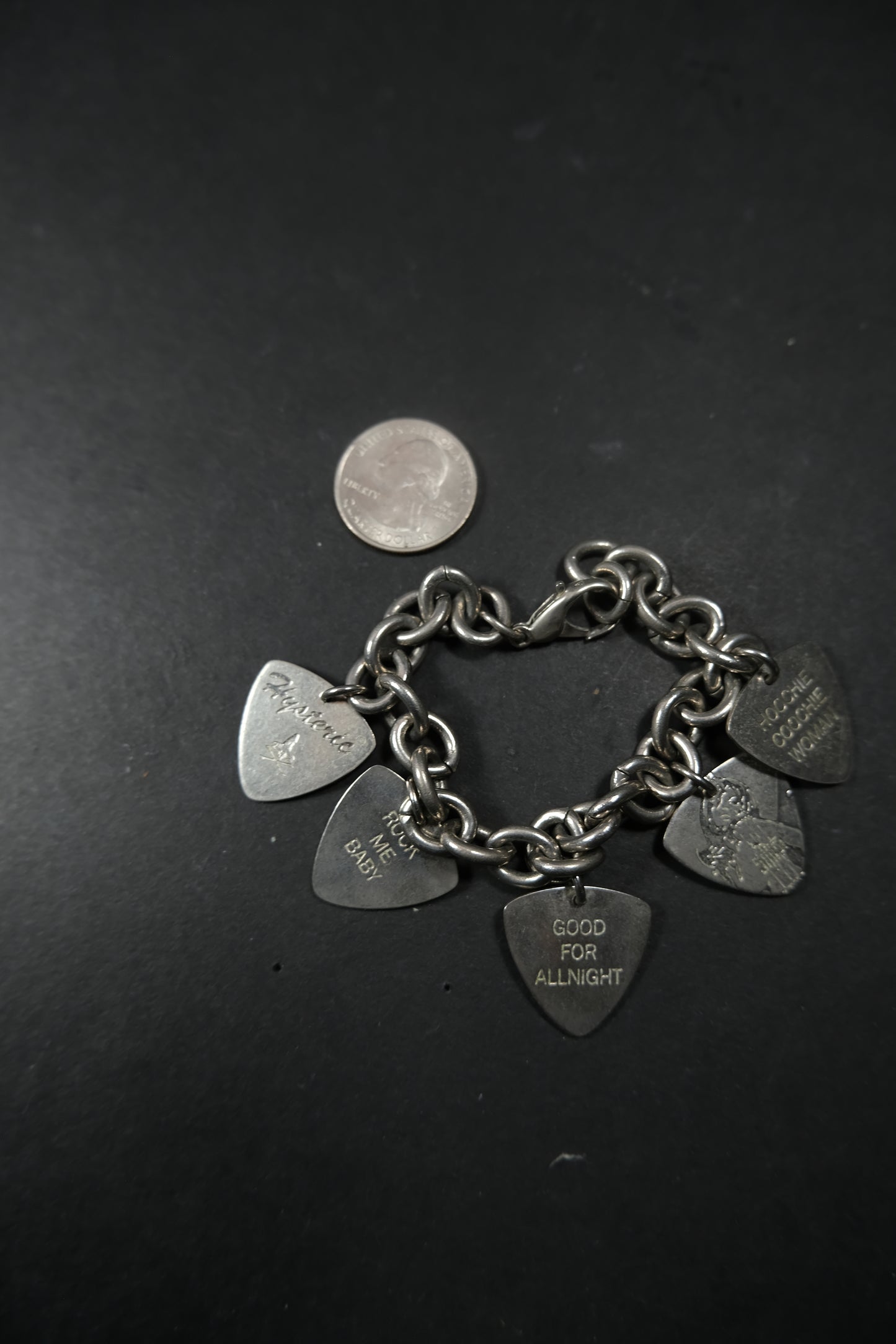 Hysteric Glamour Guitar Pick Bracelet
