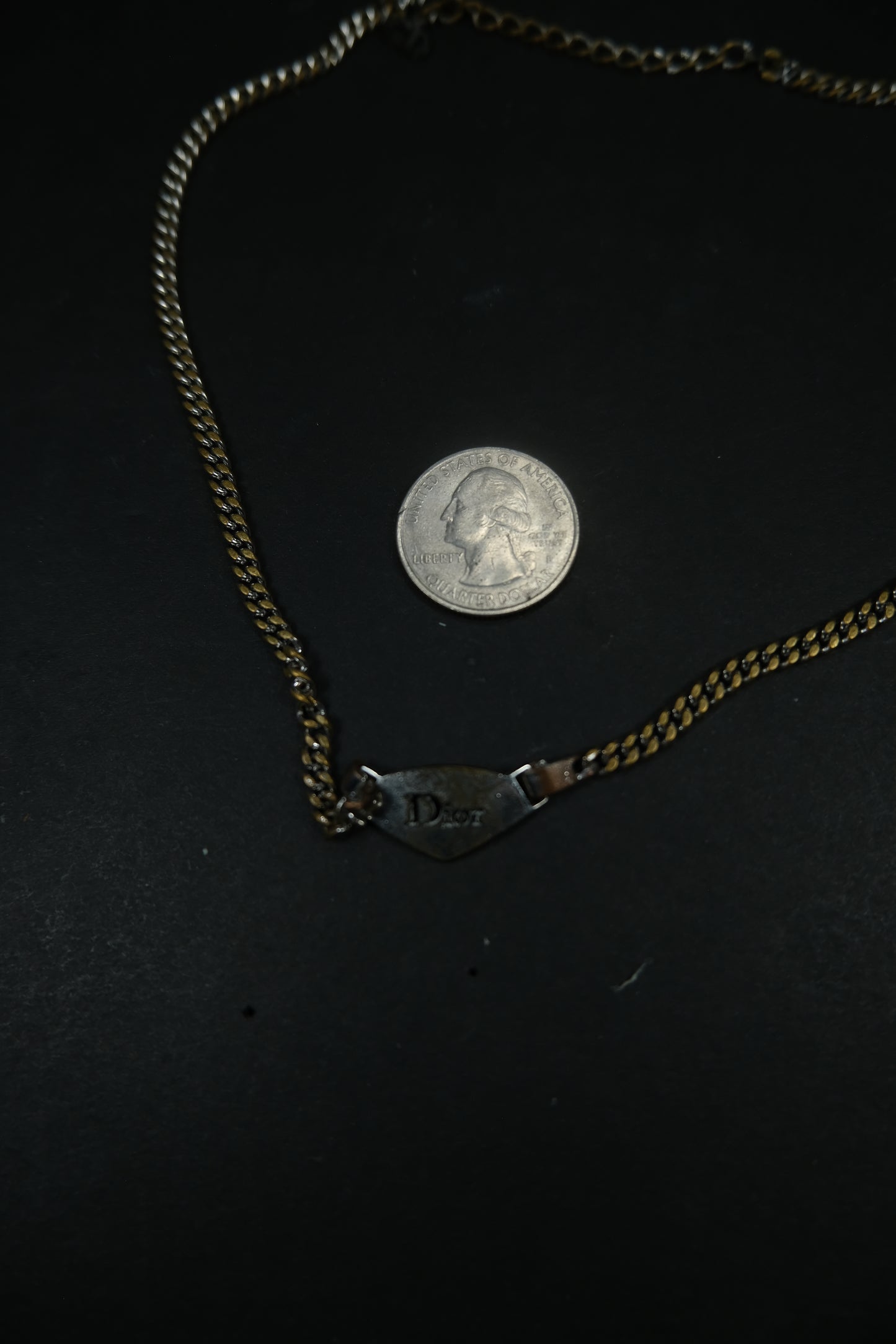 Vintage Dior Cuban Necklace