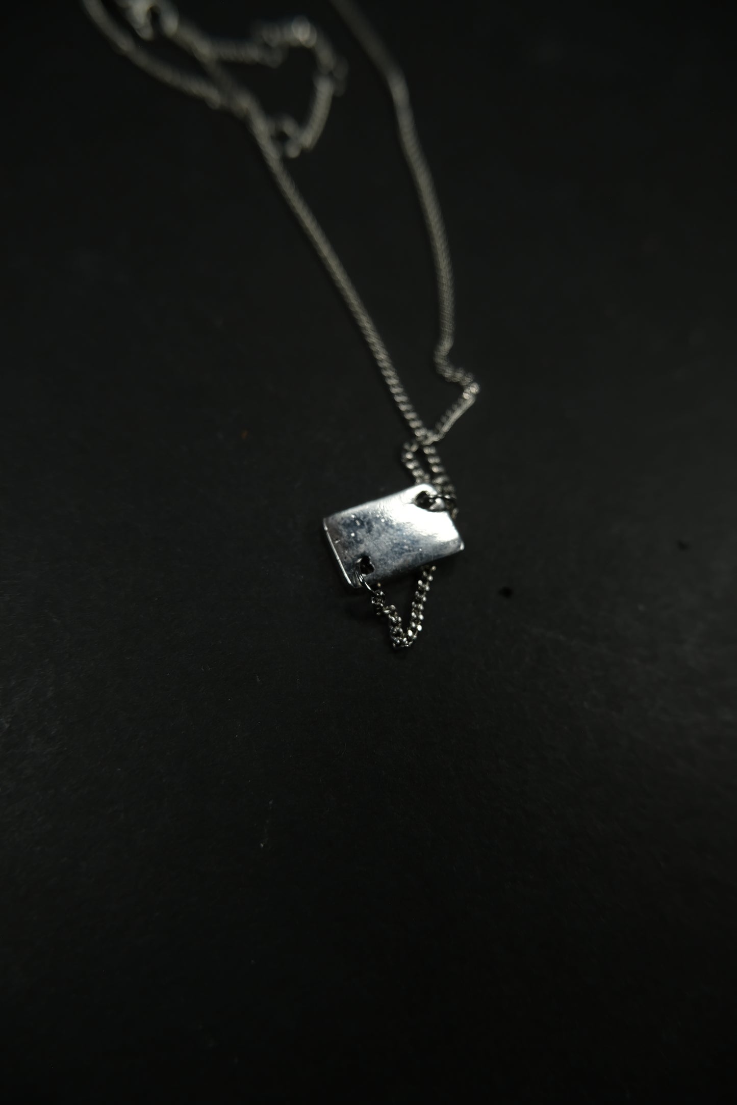 Vintage Crystal Dior Letter Necklace