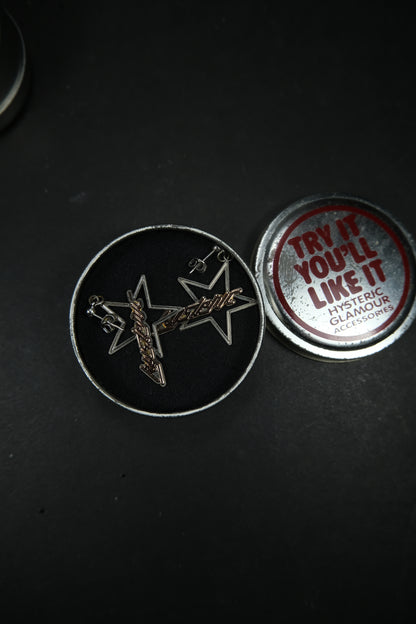 Hysteric Glamour Star Earrings