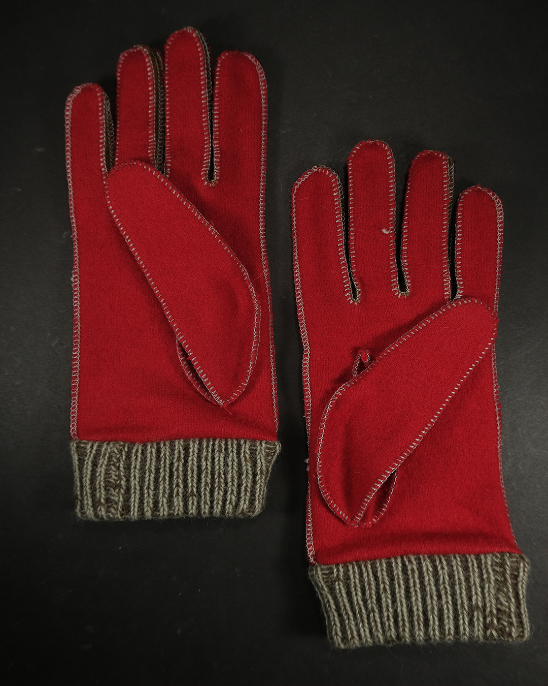 Vivienne Westwood Embroidered Wool Gloves