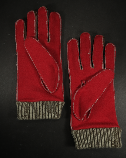 Vivienne Westwood Embroidered Wool Gloves