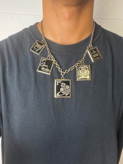 Vivienne Westwood Late 90s Stamp Necklace