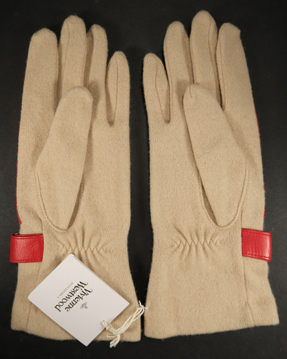 Vivienne Westwood Adjustable Strap Leather Gloves