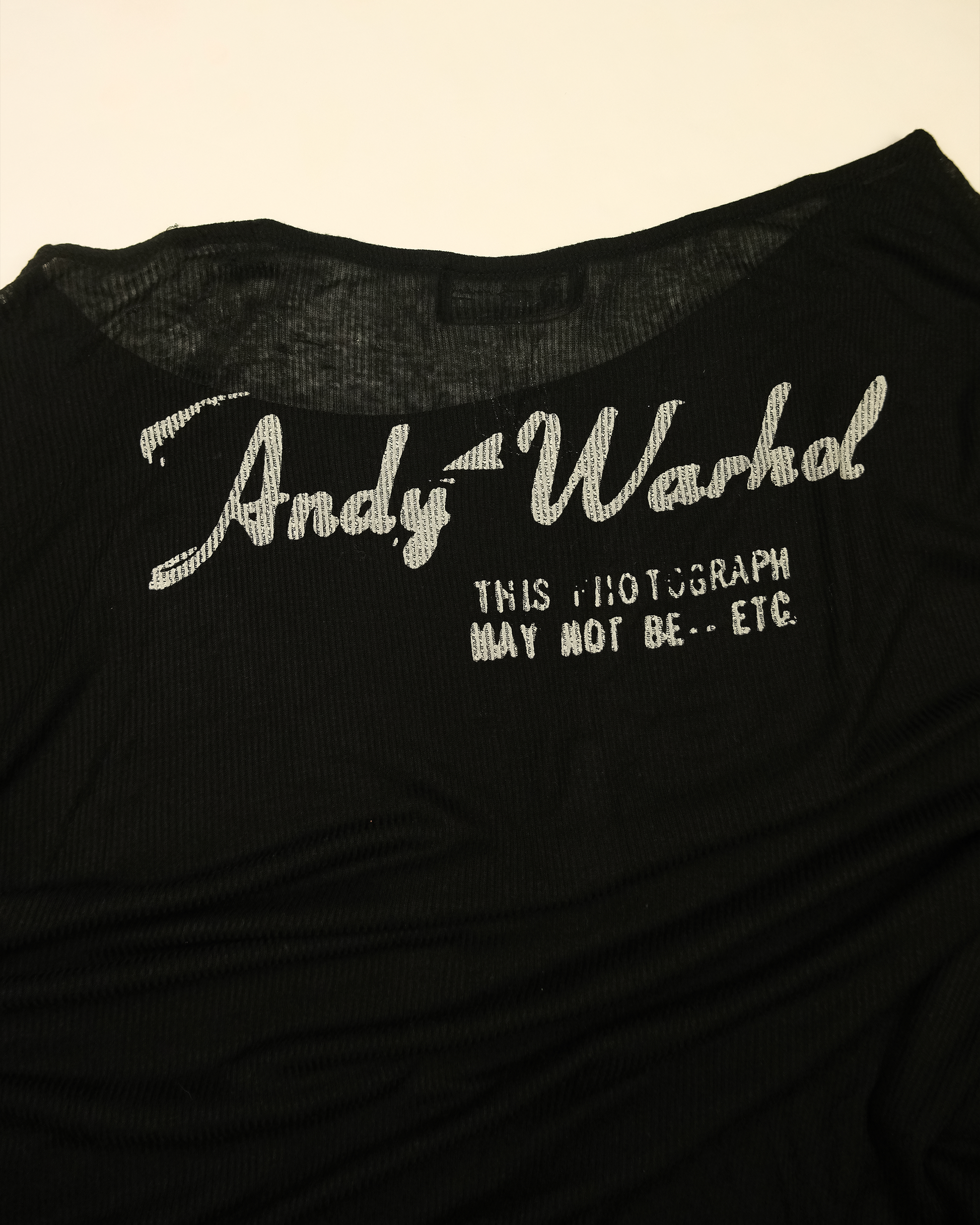 Hysteric Glamour x Andy Warhol Draping Shirt