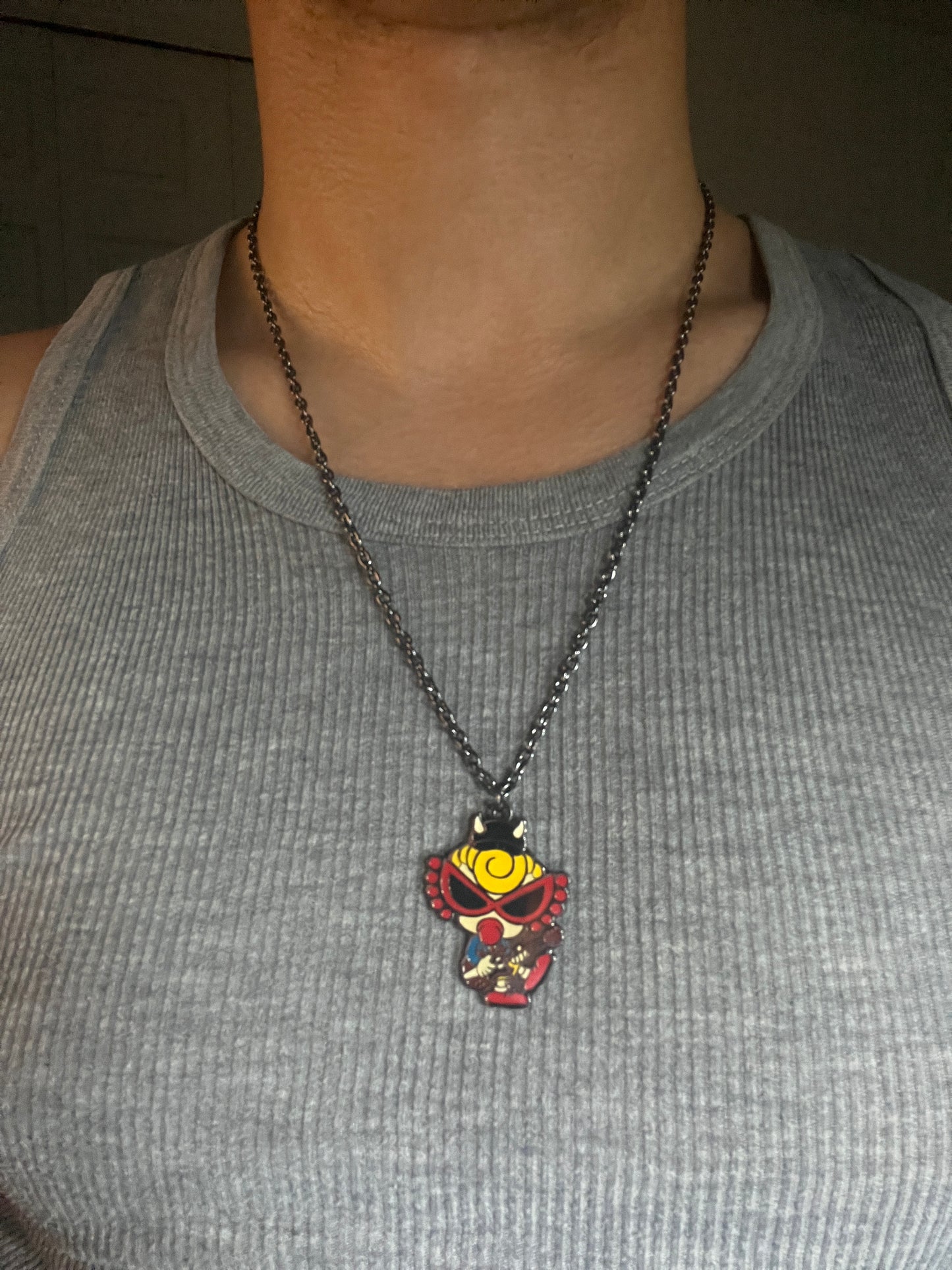 Hysteric Glamour Mimi Devil Guitarist Necklace