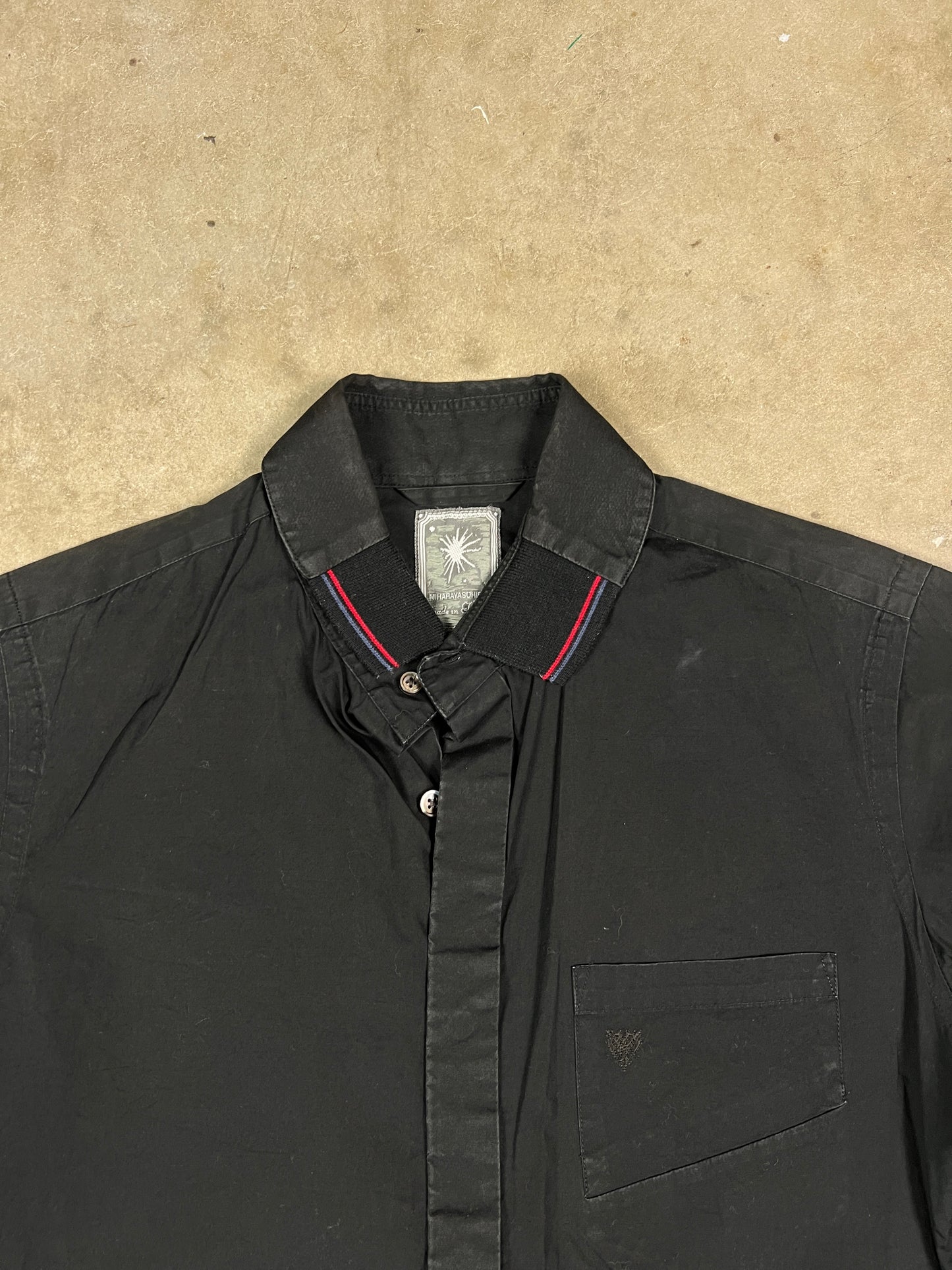 Mihara Yasuhiro Hidden Placket Shirt