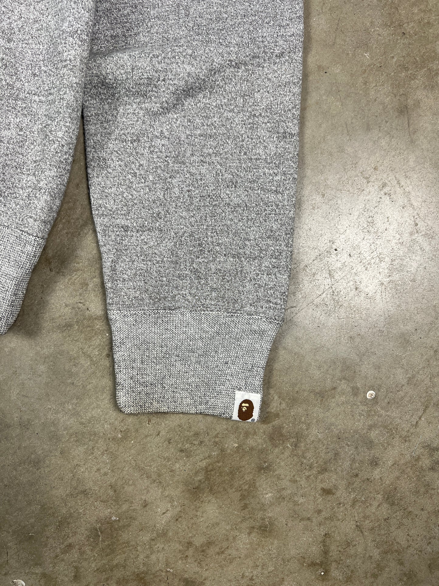 BAPE Grey Crewneck (M)