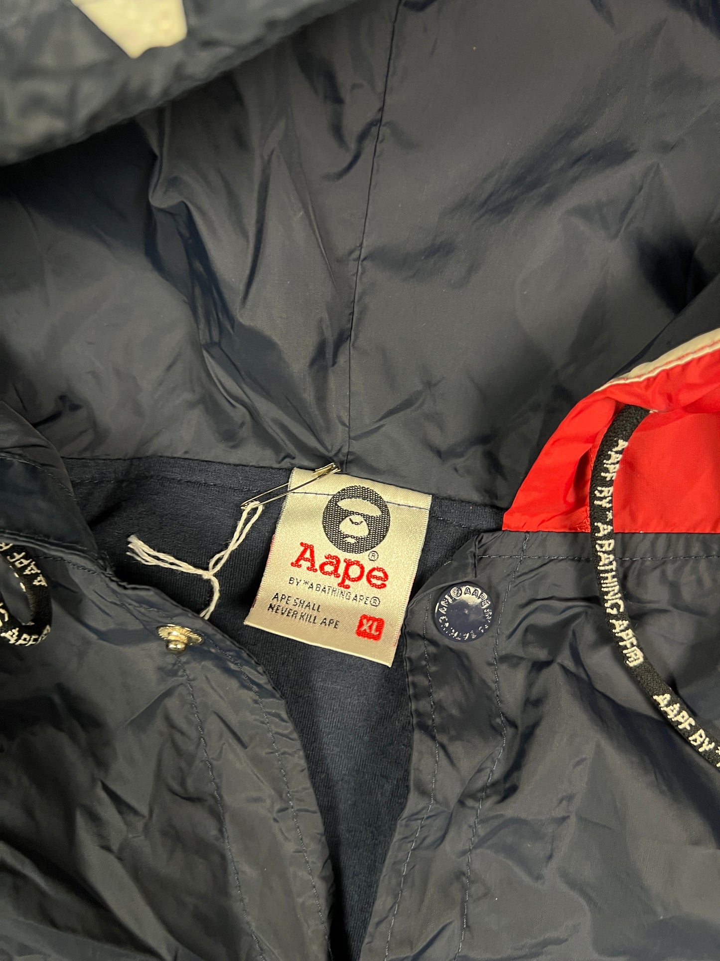 AAPE US Flag Windbreaker (XL) fits like M-L