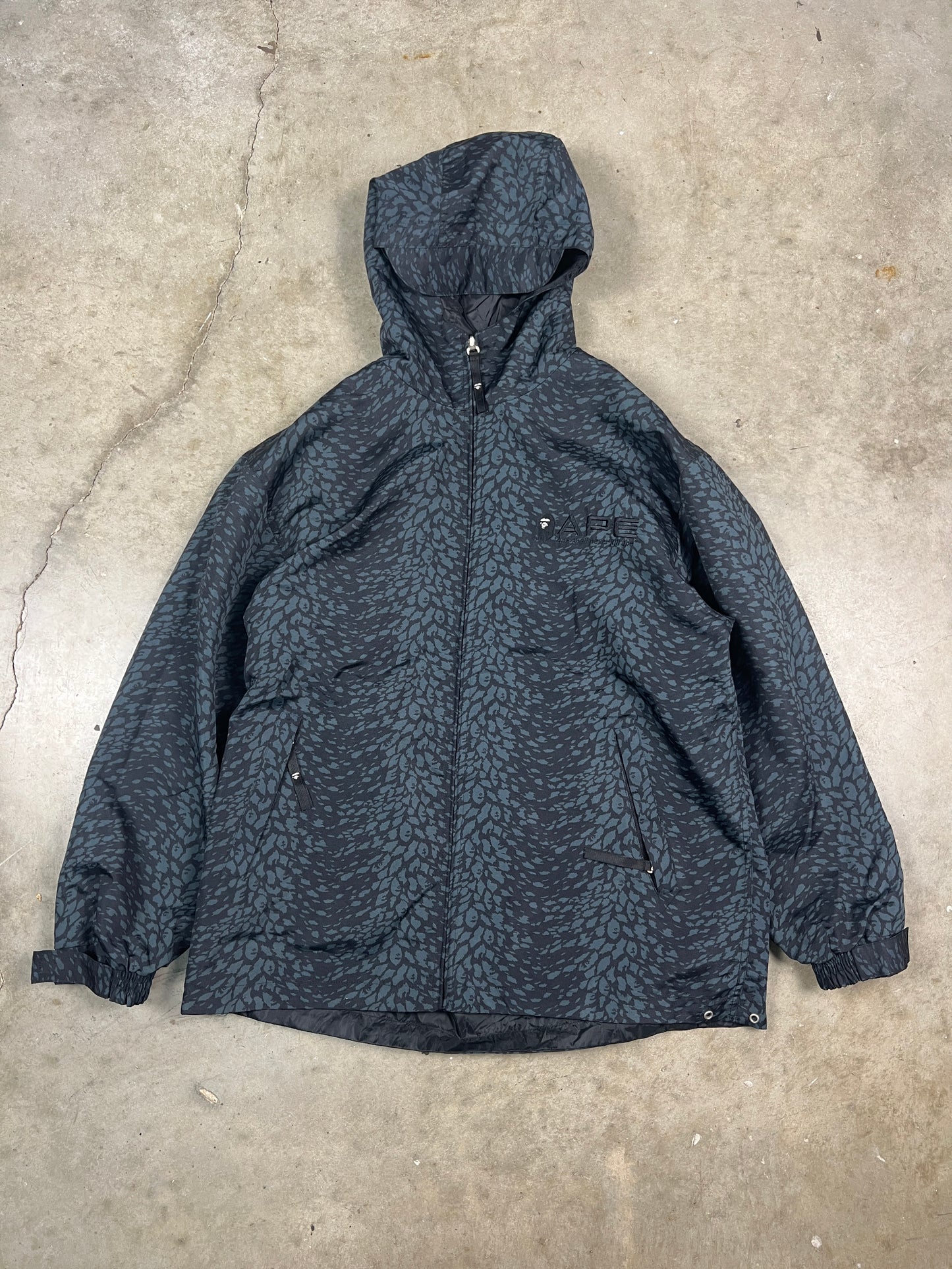 BAPE Reversible Rain Jacket (L)