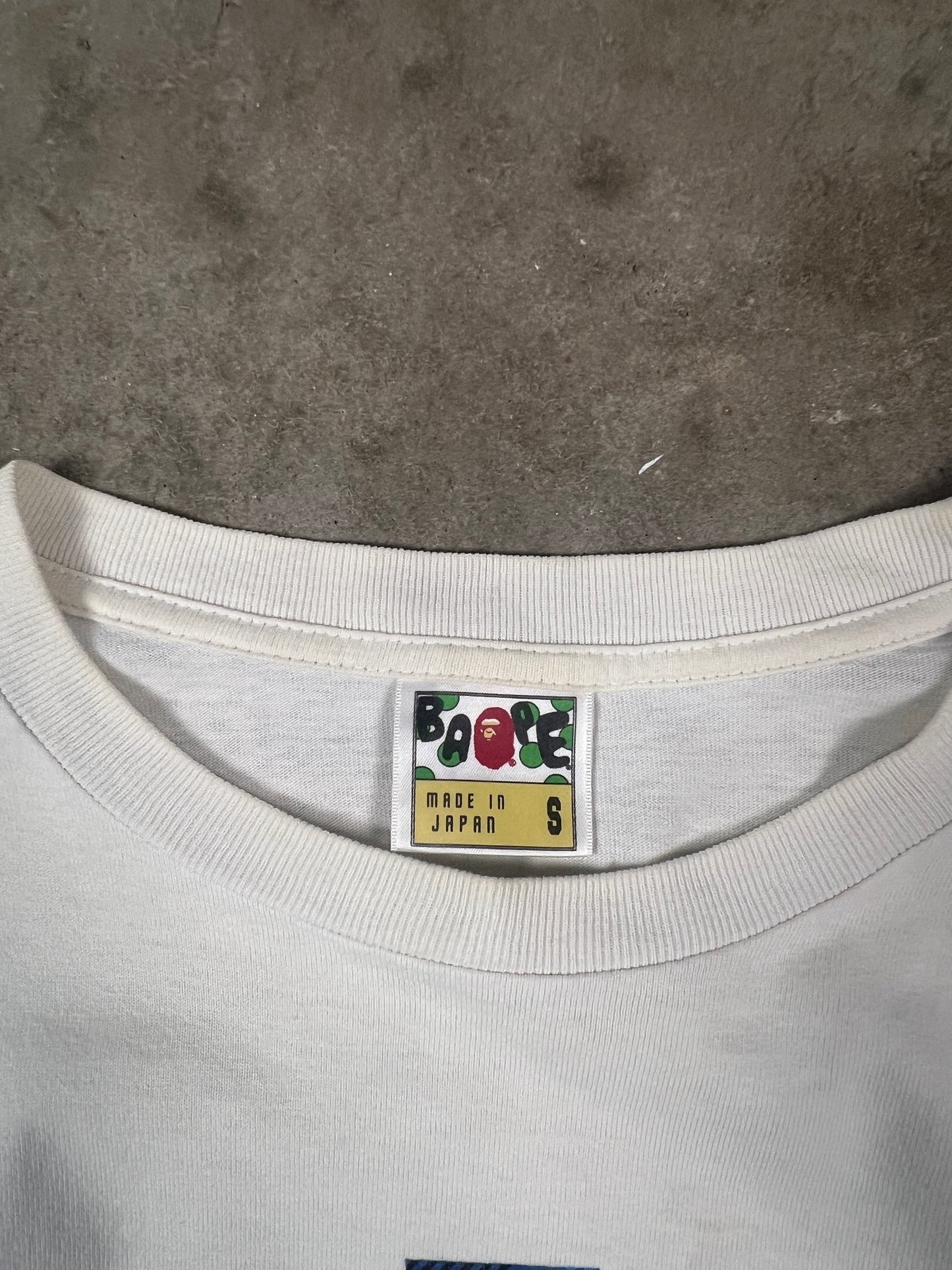 Bape 2004 Plaid Logo T-Shirt (M)