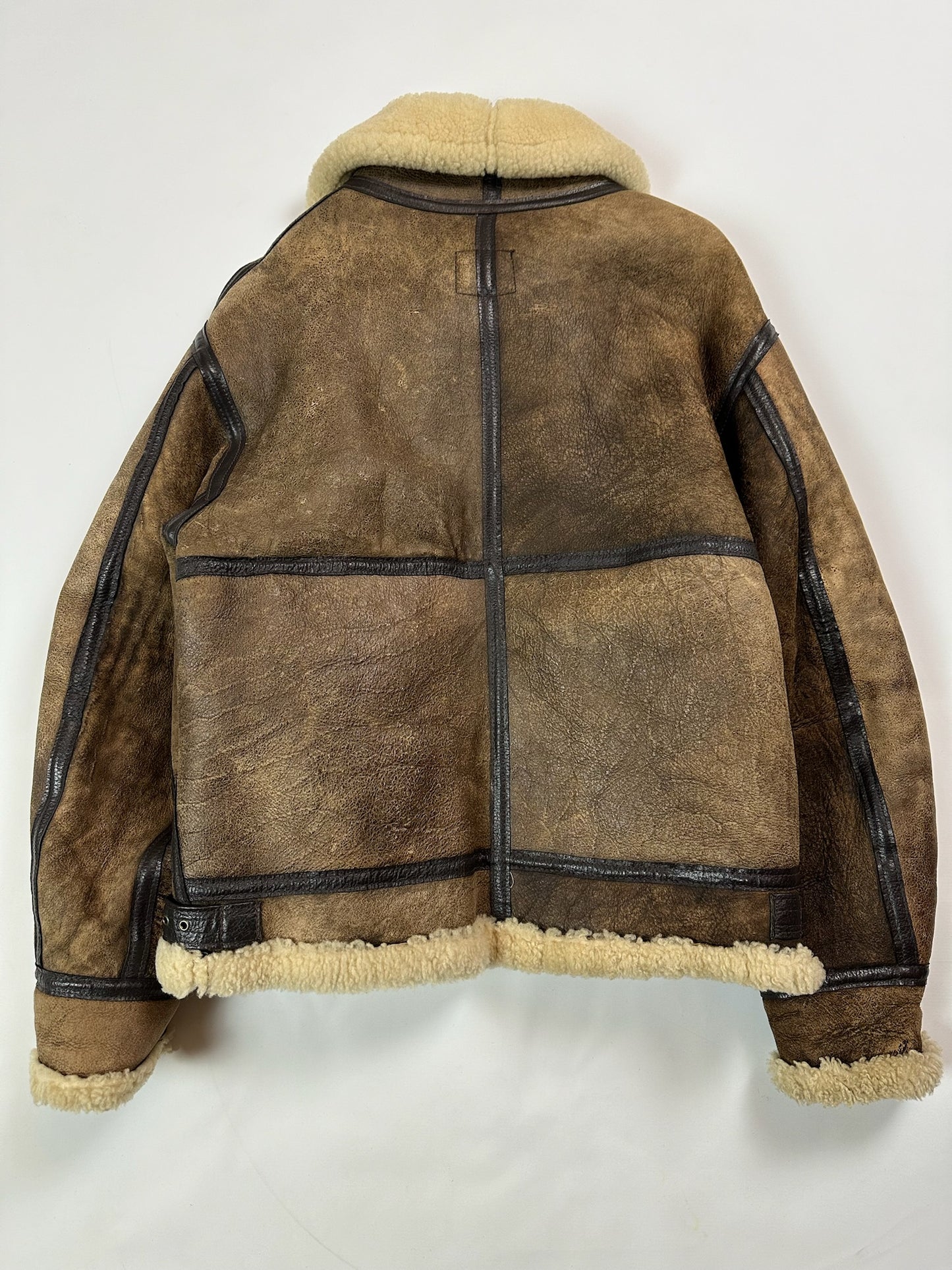 Vintage Avirex Shearling Sheepskin Bomber