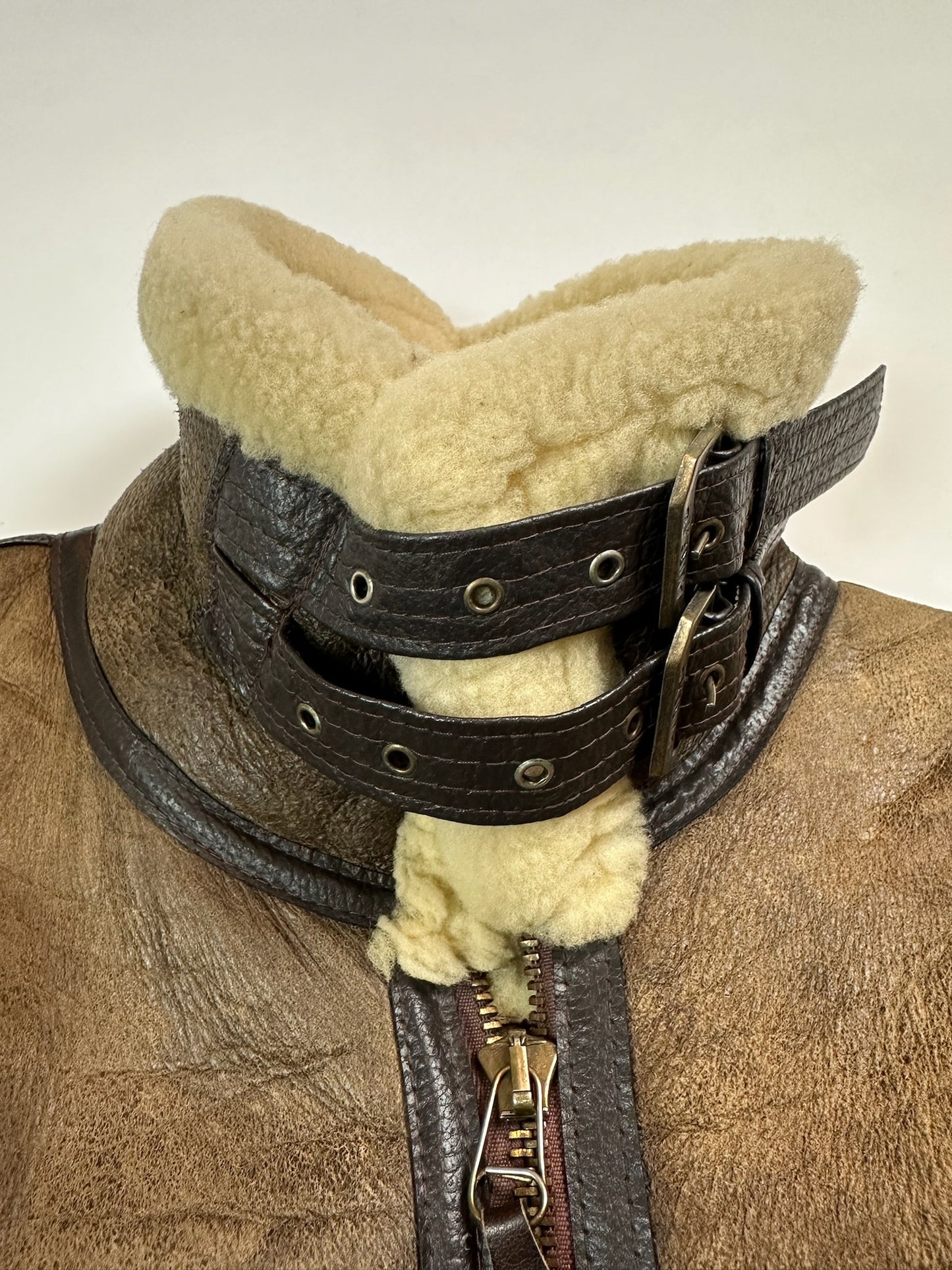 Vintage Avirex Shearling Sheepskin Bomber