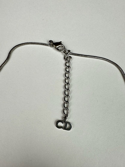 Vintage Dior Dangling Heart Necklace