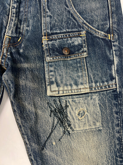 Kapital 2003 Engineer Repaired Stitch Denim