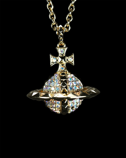 Vivienne Westwood Golden Orb Necklace