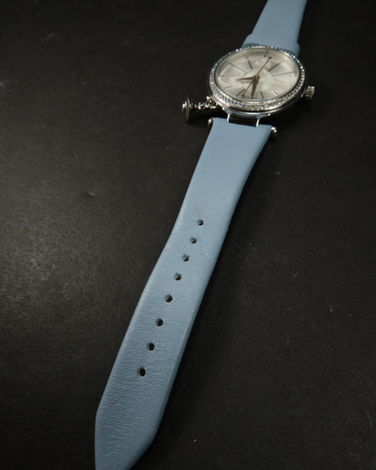 Vivienne Westwood Baby Blue Calf Skin Watch