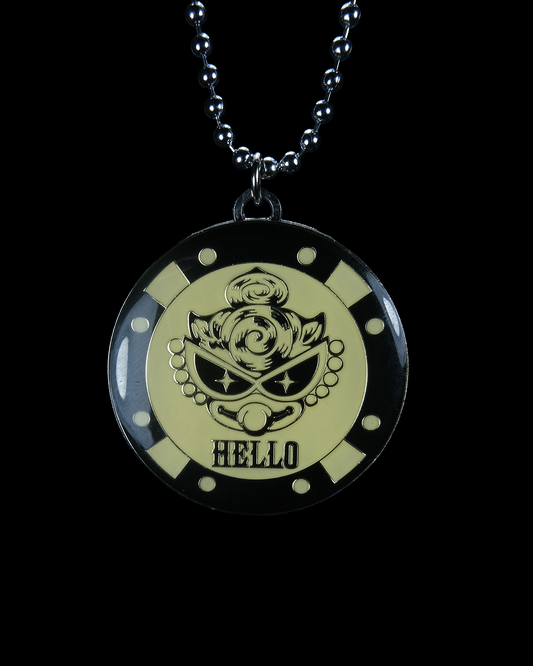 Hysteric Glamour Casino Chip Necklace