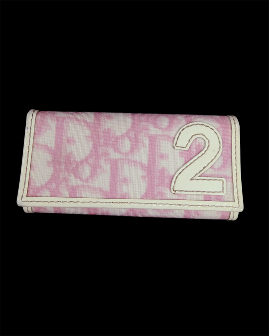 Dior Trotter Pink Card / Key Holder