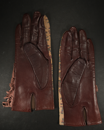 Vivienne Westwood Lambskin Tassel Gloves