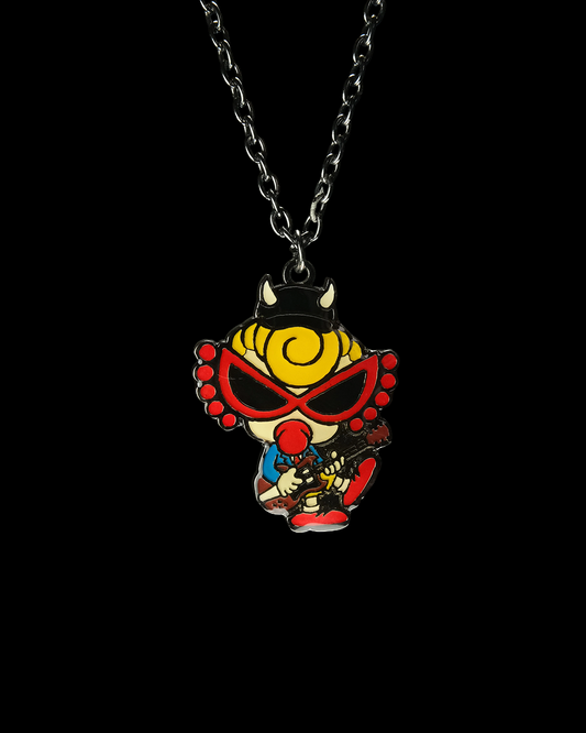 Hysteric Glamour Mimi Devil Guitarist Necklace