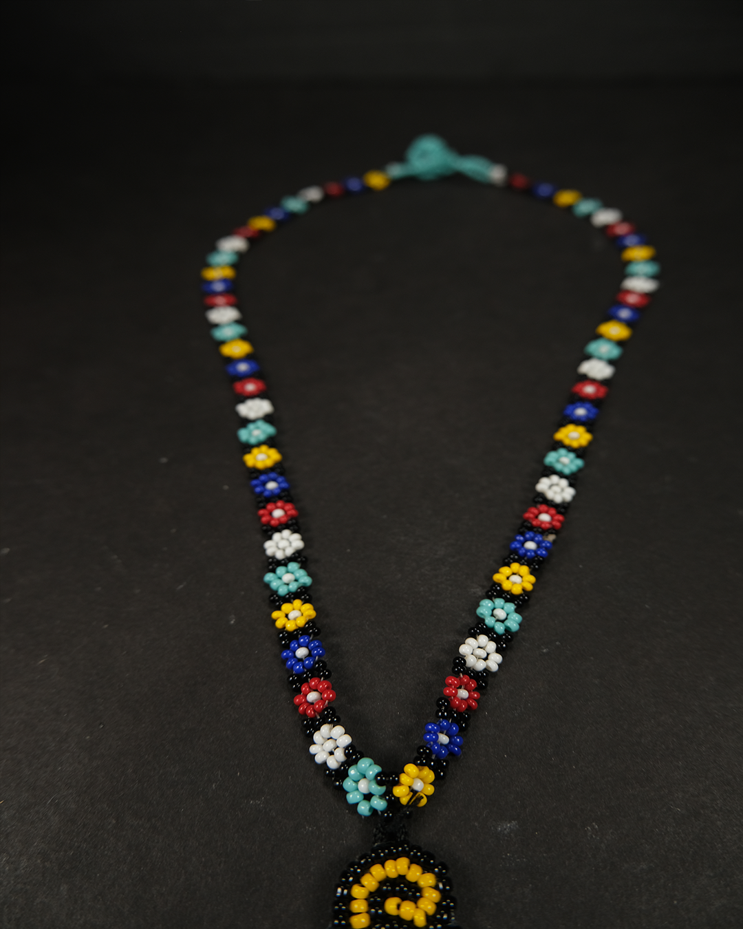 Hysteric Glamour Flower Bead Necklace