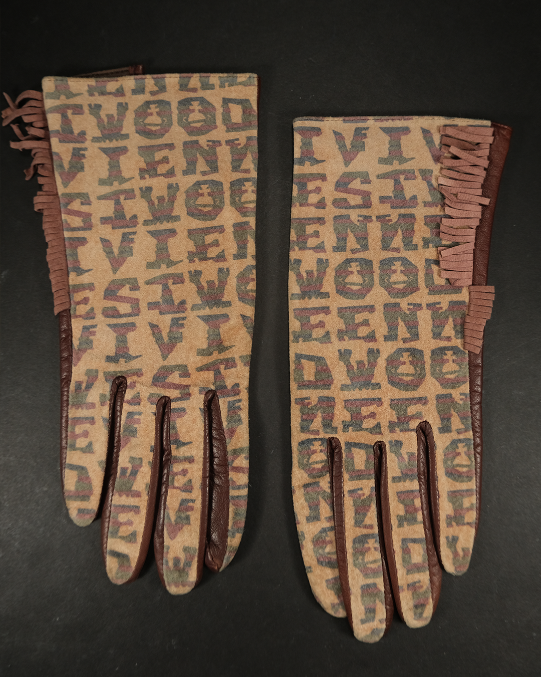 Vivienne Westwood Lambskin Tassel Gloves